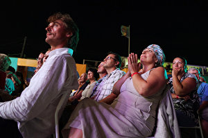 The audience at the 16th Koktebel Jazz Party international music festival